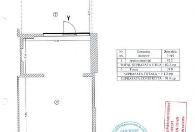 Spațiu comercial, de 82.199996948242 mp, în Cotroceni - 1