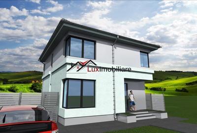 Casa superba semifinisata 120 mp utili + 450 mp teren liber. Zona Corusu. - 12
