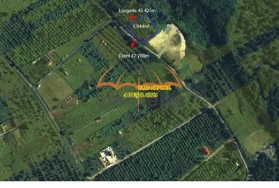 Teren Construcții extravilan de 1644 mp, în Exterior Nord