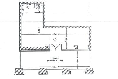 Spațiu comercial, de 120 mp, în Central - 1