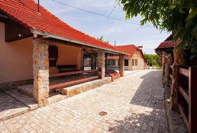 Casa cu 2 corpuri, piscina si 3.235 mp teren in Ghioroc - 3