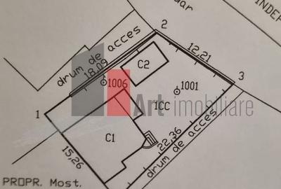 Casă individuală cu 3 camere cu Canalizare în Central - 30