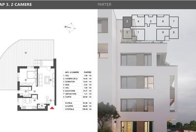 Apartament cu 2 camere semidecomandat în Herăstrău - 10