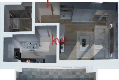 Garsonieră decomandată în Frumoasa - 2