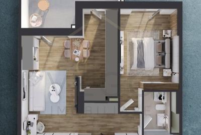 Apartament cu 2 camere semidecomandat în Mărăști - 3