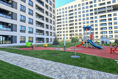 PF inchiriez apartament NOU, 2 camere, etaj 6 11, loc parcare, paza 24 7, priveliste - 8