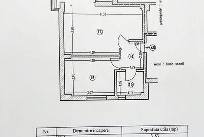 Apartament cu 2 camere decomandat în Nord - 6