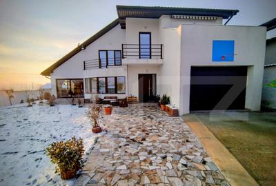 Casa moderna P+M, Panoramic, 480 mp curte, 220 mp utili - 1