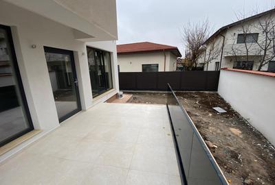 Casa individuala noua cu 4 camere. Aspect mediteranean, an 2025. Comision 0 - 7