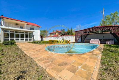 Vila cu piscina teren 828 mp Domnesti, comision 0 - 1