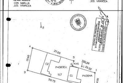 Casa 106.61 mp + grajd 139,78 mp + teren 998 mp, Naruja, Jud. Vrancea - 2