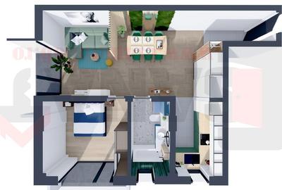 Apartament cu 2 camere în Terezian - 3