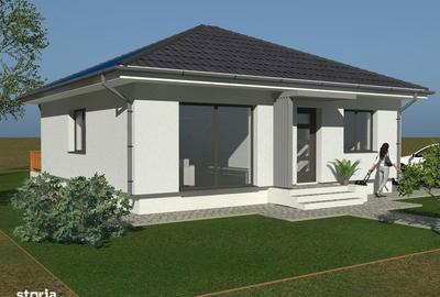 Casă cu 2 camere cu Teren 72 Mp în Sâncraiu de Mureș