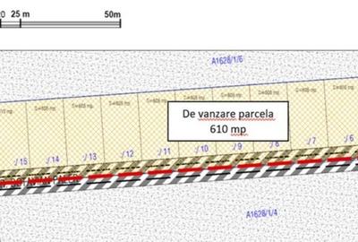 Teren de 610 mp, în Plopi - 1