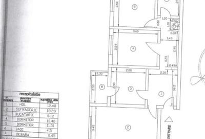 Apartament cu 3 camere decomandat în Sud - 13