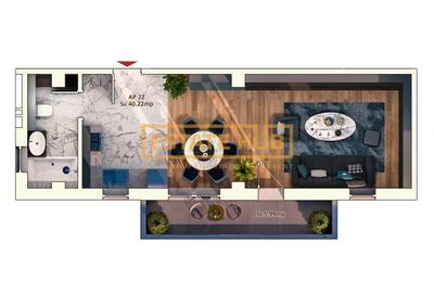 Garsonieră semidecomandată în Mărăști - 7