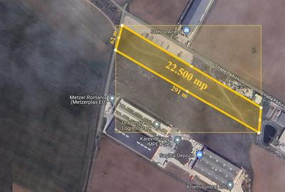 Teren Construcții intravilan de 22500 mp, în Centura Nord - 1