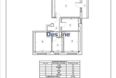 Apartament cu 3 camere decomandat în Central - 5