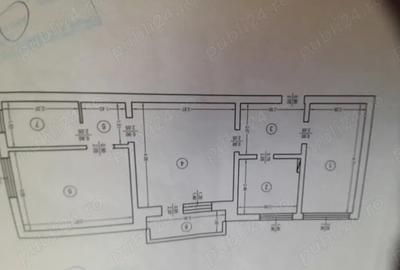Apartament 3 camere in zona centrala