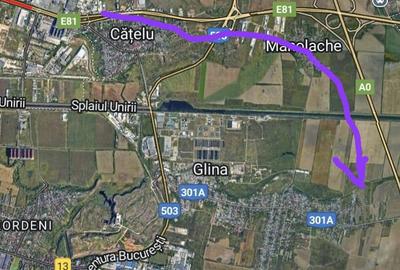 Teren de 353 mp, în Glina - 1