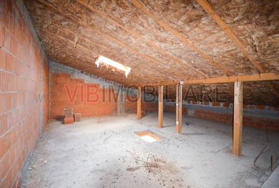 Casă P+1+M la alb în Clinceni, Str. Sabarului - 14