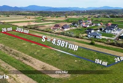 Teren de 4981 mp, în Coltău - 3