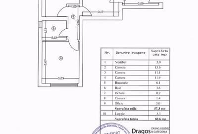 Apartament 3 camere comision 0 etaj 1 bloc reabilitat  AFI Cotroceni - 10