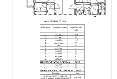 Apartament cu 3 camere semidecomandat în Drumul Taberei - 1