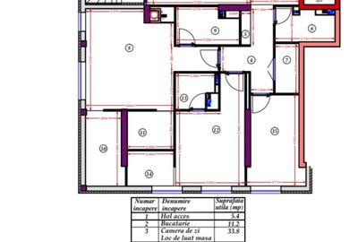 Penthouse cu 4 camere, 372 mp inclus terasa , la 200 m de rond Pipera Penthouse cu 4 camere, 372 mp inclus terasa , la 200 m de rond Pipera - 16