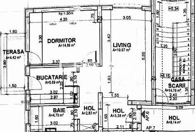 Apartament cu 2 camere semidecomandat în Sânpetru - 3