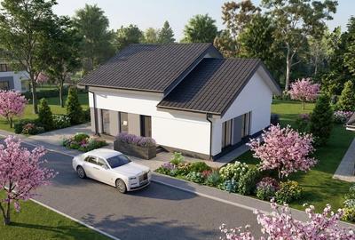 Casă individuală cu 4 camere cu Teren 400 Mp în Exterior Est - 1