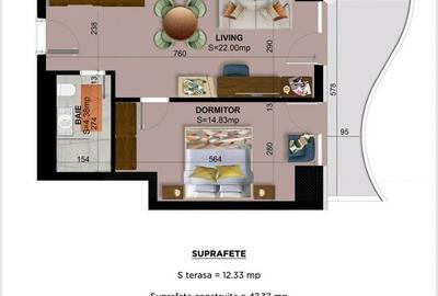 Apartament cu 2 camere în Central - 6