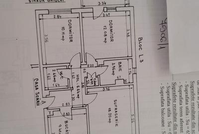 Apartament 3 camere decomandat - zona Dacia - 120.000 euro (Cod E2) - 12
