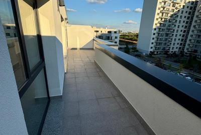 Penthouse cu 3 camere semidecomandat în Aviației - 10