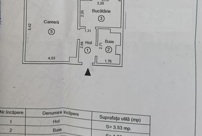 Garsonieră decomandată în Buzaului - 1