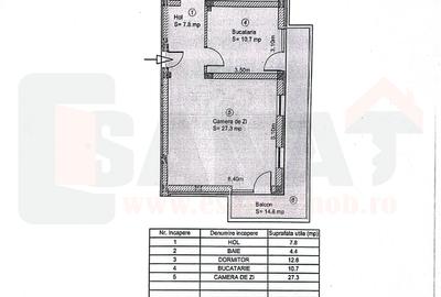 Apartament cu 2 camere decomandat, mobilat în Terezian - 2