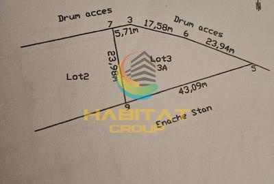 Teren Construcții intravilan de 590 mp, în Bascov