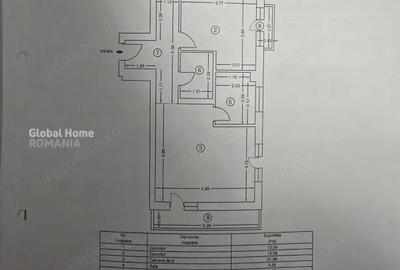 Apartament cu 3 camere decomandat, mobilat în Ștefăneștii de Jos - 1