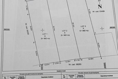 Teren de 960 mp, în Mihai Viteazu - 2