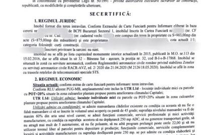 Teren Construcții intravilan de 913 mp, în Băneasa - 6
