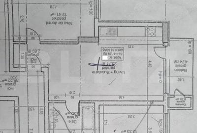 Apartament cu 3 camere semidecomandat în Central - 1