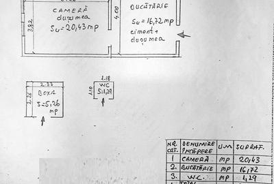 Apartament cu 2 camere semidecomandat, mobilat în Central - 16