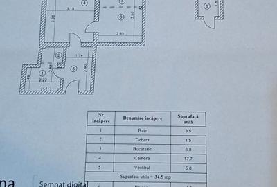Apartament cu 2 camere semidecomandat, mobilat în P-ța Victoriei - 17