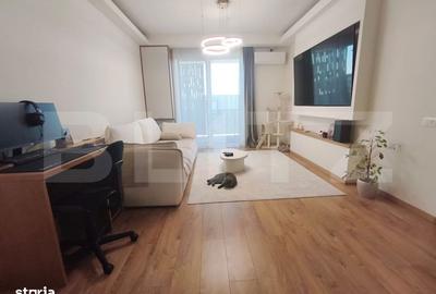 Apartament cu 2 camere semidecomandat, mobilat în Între Lacuri - 9