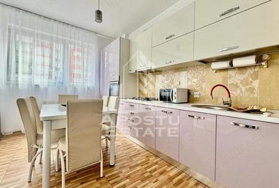 Apartament cu 3 camere decomandat, mobilat în UTA - 1