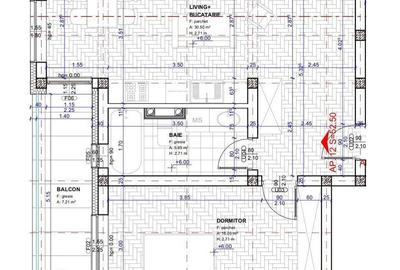 Apartament cu 2 camere în Torontalului - 11