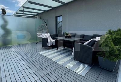 Apartament la cheie, 3 camere, 73 mp, 143 mp terasa, parcare, zona Rivus Mall - 2