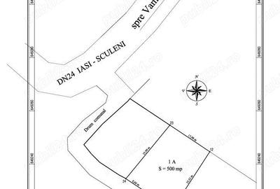 Teren de 500 mp, în Sculeni - 1