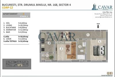 Apartament cu 2 camere în Măgurele - 4