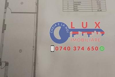 Spațiu comercial, 85.46 mp în Piața Veche